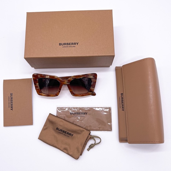 NEW SUNGLASSES BURBERRY DAISY BE4344 3940/13 WOMEN EYEWEAR BURBERRY DAISY B 4344 - Picture 11 of 12